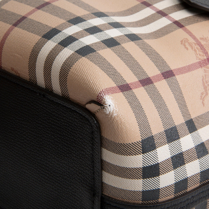 BURBERRY Haymarket Check Reversible Tote