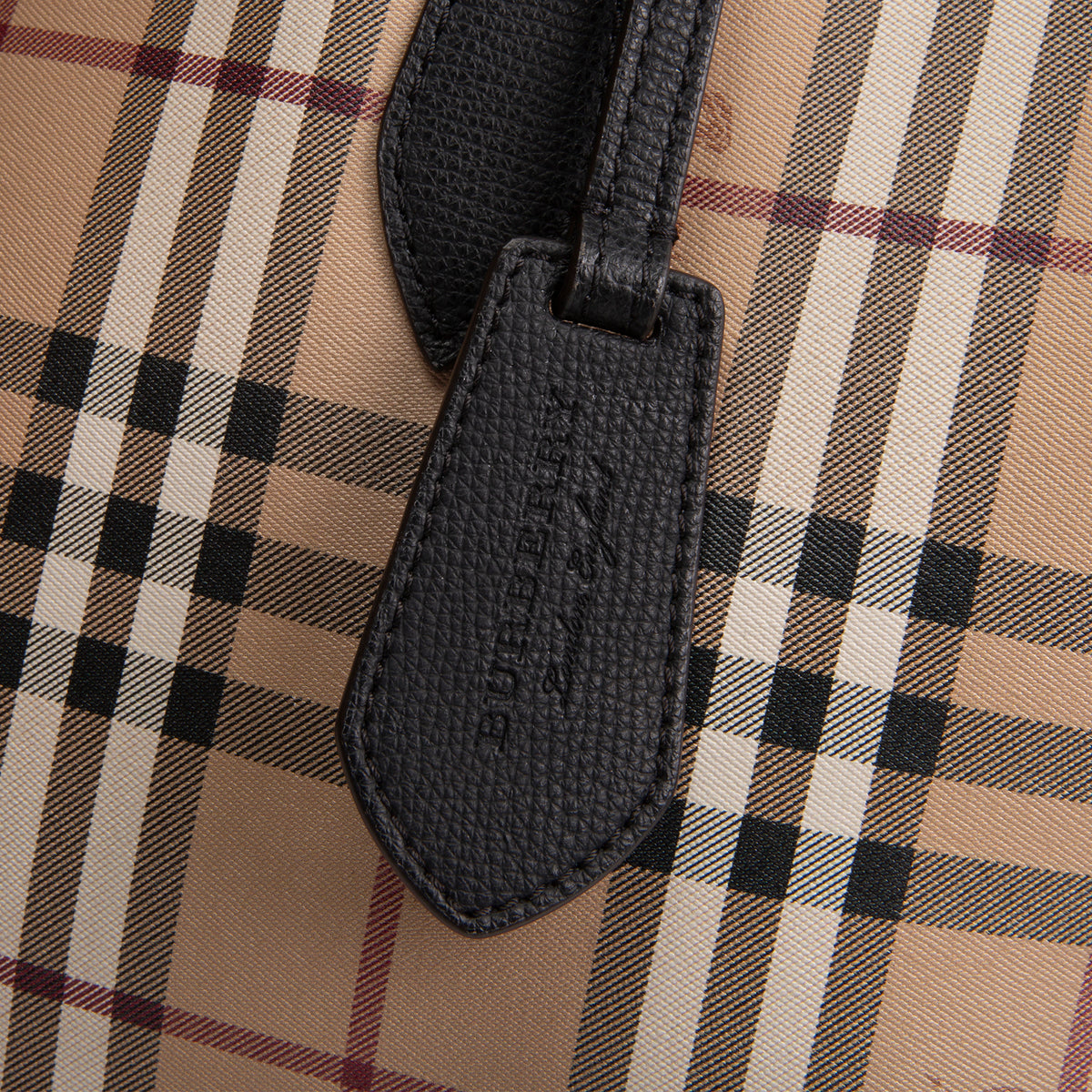BURBERRY Haymarket Check Reversible Tote