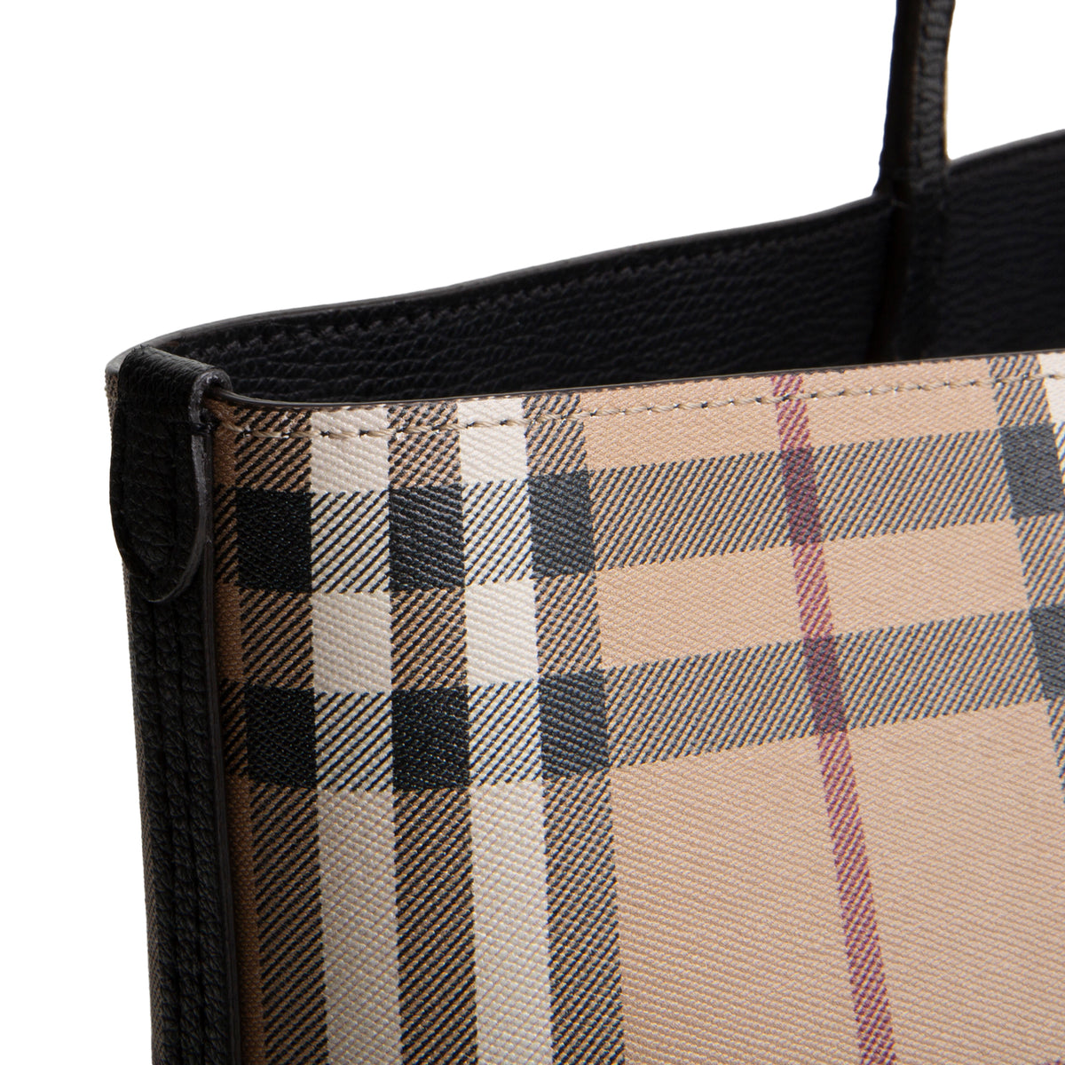 BURBERRY Haymarket Check Reversible Tote