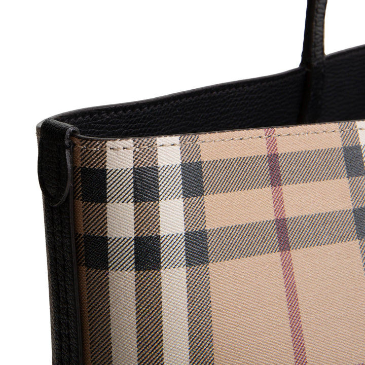 BURBERRY Haymarket Check Reversible Tote