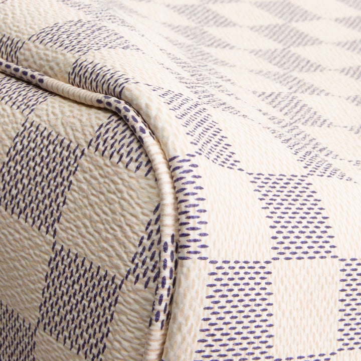 LOUIS VUITTON Damier Azur Neverfull GM w/ Pouch