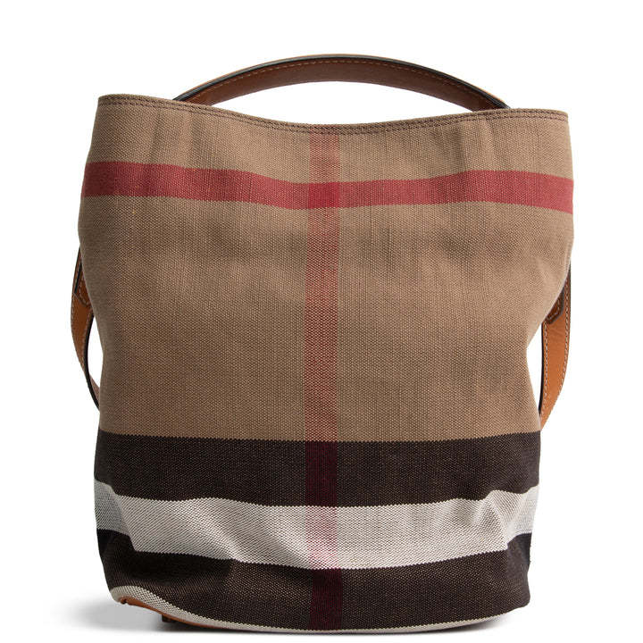 BURBERRY Exploded Check Top Handle Bag OUTLET FINAL SALE