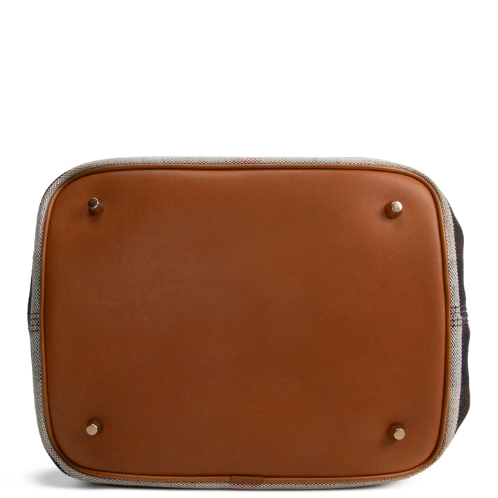 BURBERRY Exploded Check Top Handle Bag OUTLET FINAL SALE
