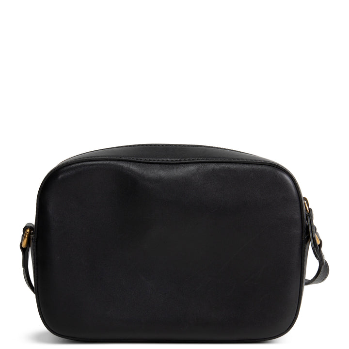 GUCCI Vintage Calfskin "Webby Bee" Camera Bag - Black OUTLET FINAL SALE