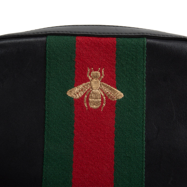 GUCCI Vintage Calfskin "Webby Bee" Camera Bag - Black OUTLET FINAL SALE