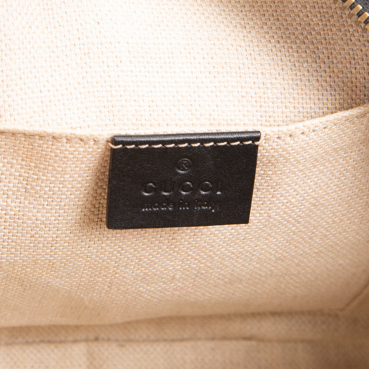 GUCCI Vintage Calfskin "Webby Bee" Camera Bag - Black OUTLET FINAL SALE