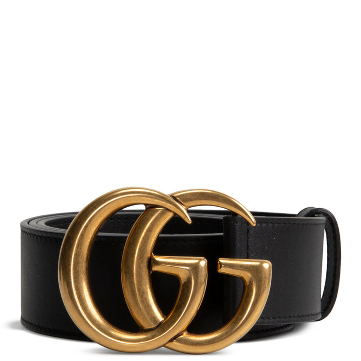 GUCCI GG Marmont Belt - Black OUTLET FINAL SALE