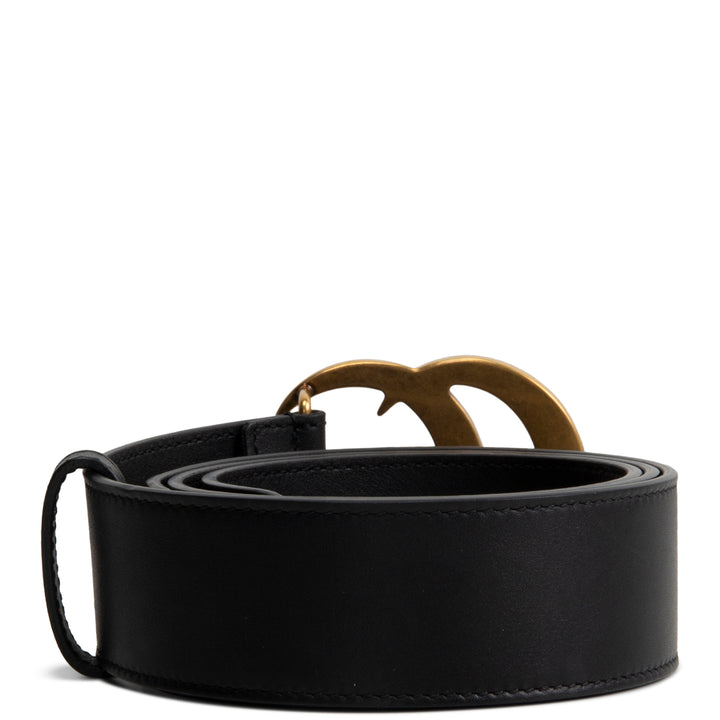 GUCCI GG Marmont Belt - Black OUTLET FINAL SALE