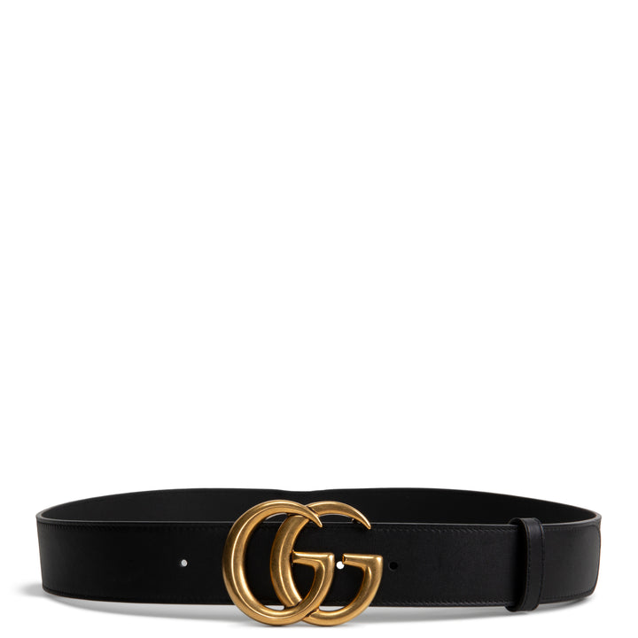 GUCCI GG Marmont Belt - Black OUTLET FINAL SALE