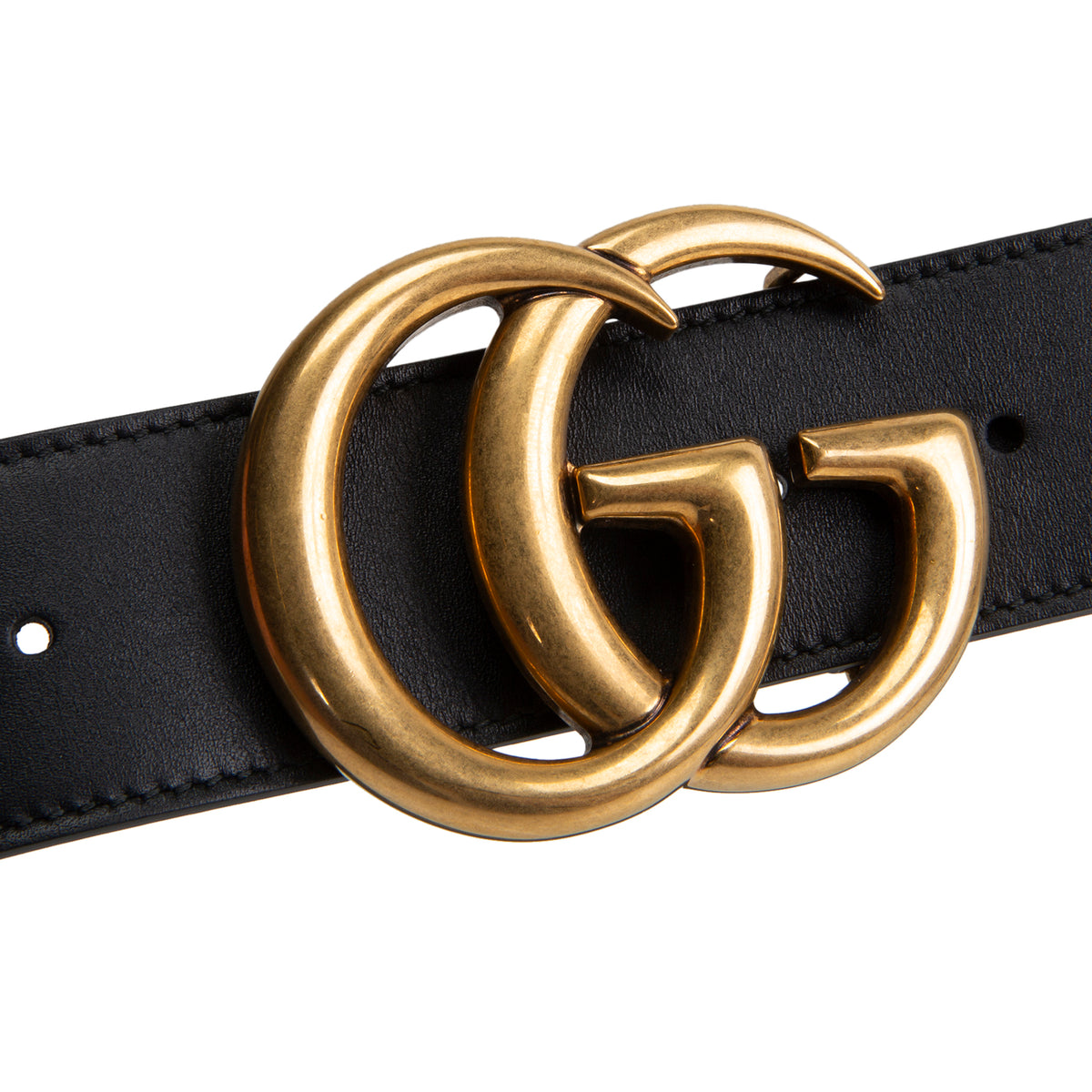 GUCCI GG Marmont Belt - Black OUTLET FINAL SALE
