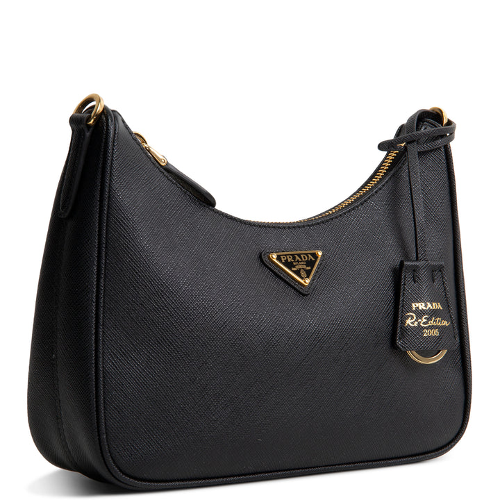 PRADA Re-Edition 2005 Saffiano Leather Shoulder Bag