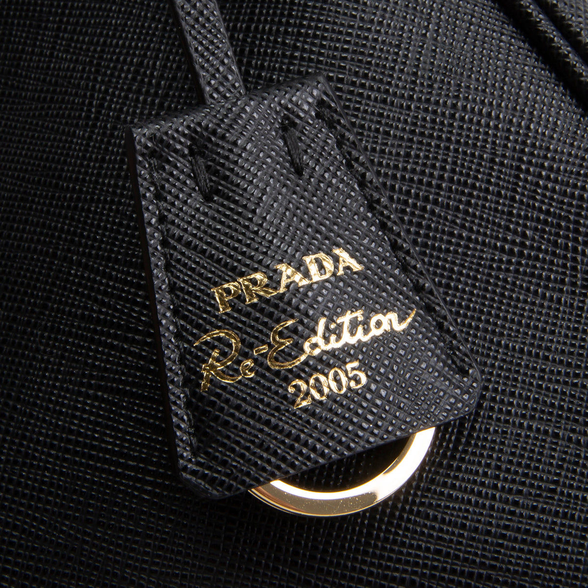 PRADA Re-Edition 2005 Saffiano Leather Shoulder Bag