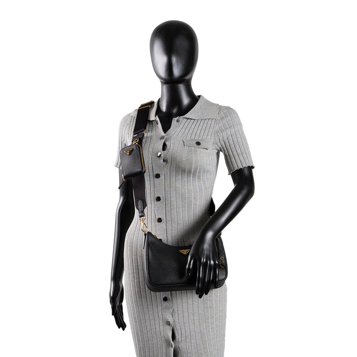 PRADA Re-Edition 2005 Saffiano Leather Shoulder Bag