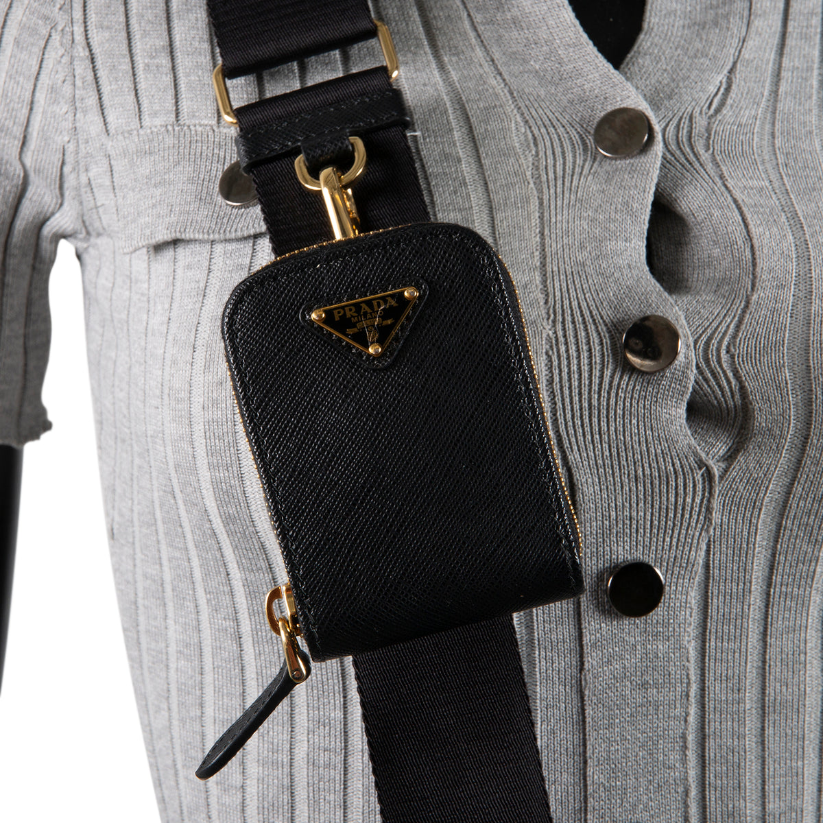 PRADA Re-Edition 2005 Saffiano Leather Shoulder Bag