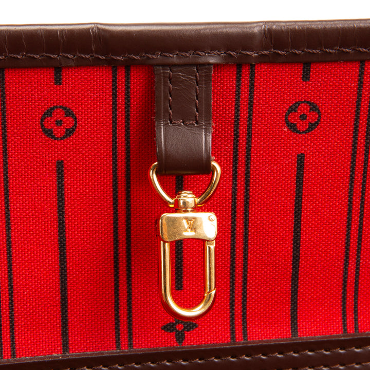 LOUIS VUITTON  Damier Ebene Neverfull MM