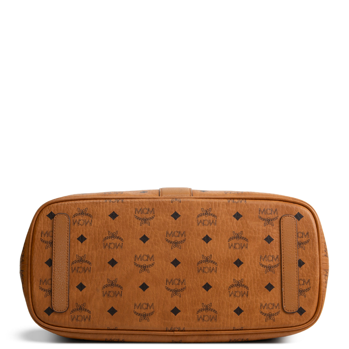 MCM Visetos Liz Tote - Cognac