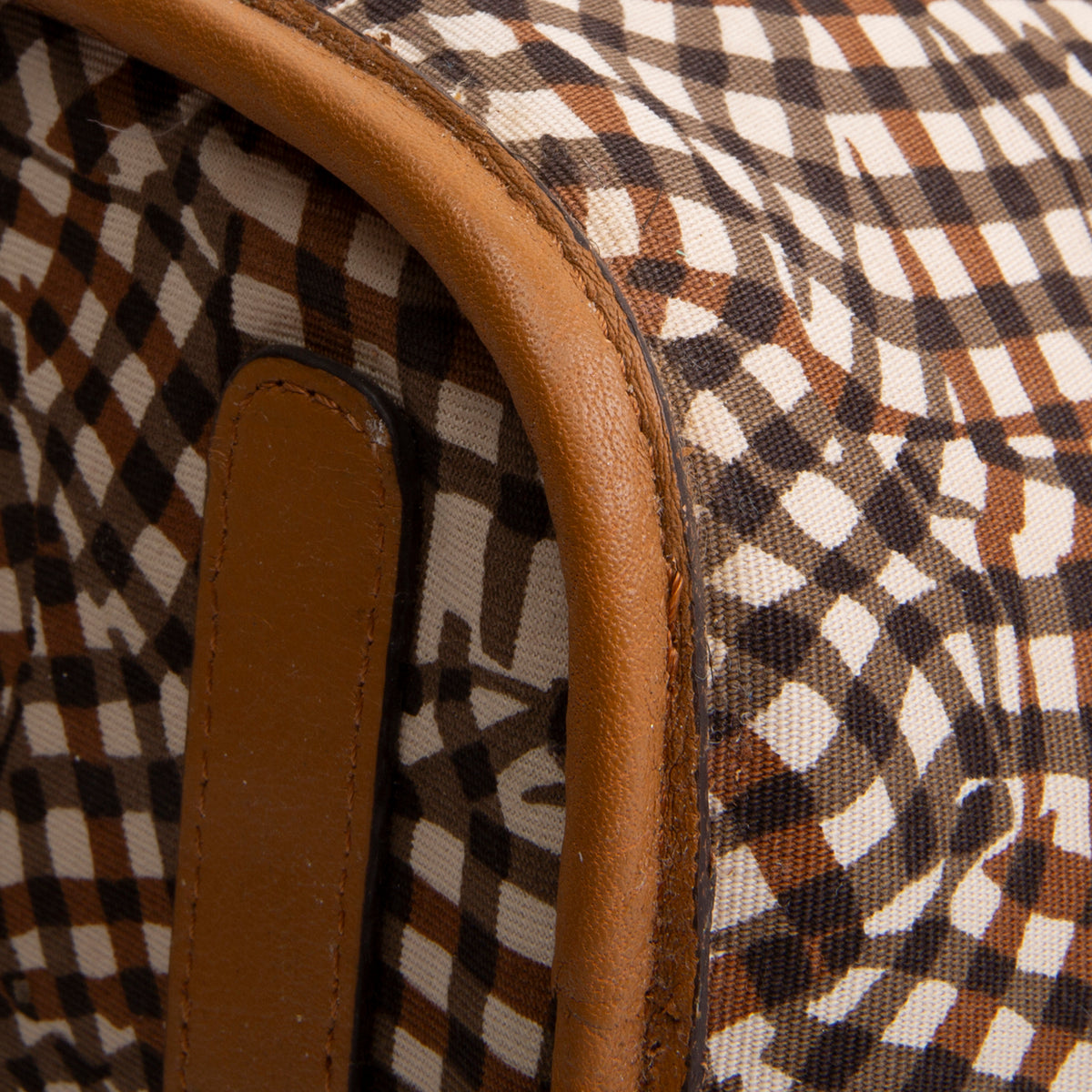 MCM Visetos Liz Tote - Cognac
