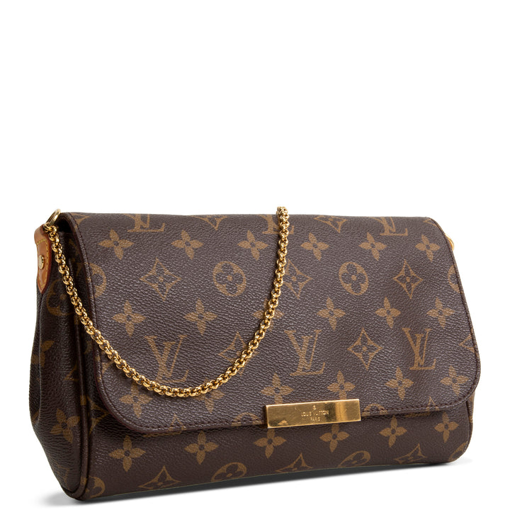 LOUIS VUITTON Monogram Favorite MM Shoulder Bag