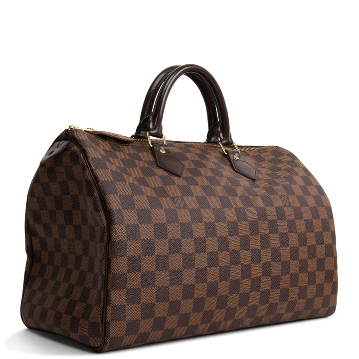 LOUIS VUITTON Damier Ebene Speedy 35