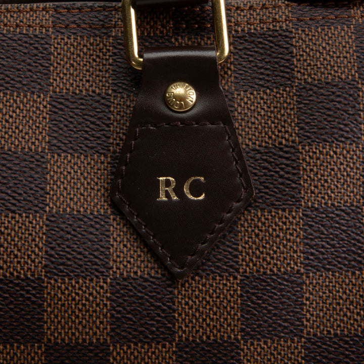 LOUIS VUITTON Damier Ebene Speedy 35