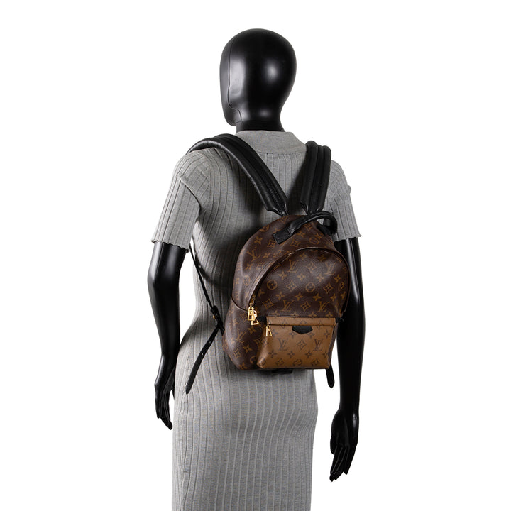 LOUIS VUITTON Monogram Reverse Palm Springs Backpack