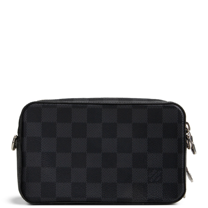 LOUIS VUITTON Damier Graphite Alpha Wearable Wallet