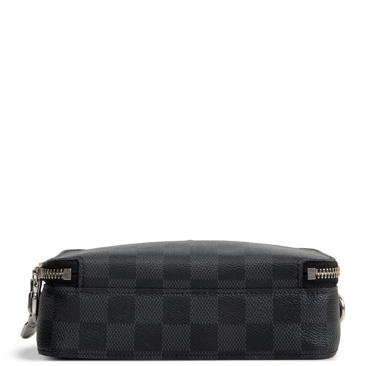 LOUIS VUITTON Damier Graphite Alpha Wearable Wallet