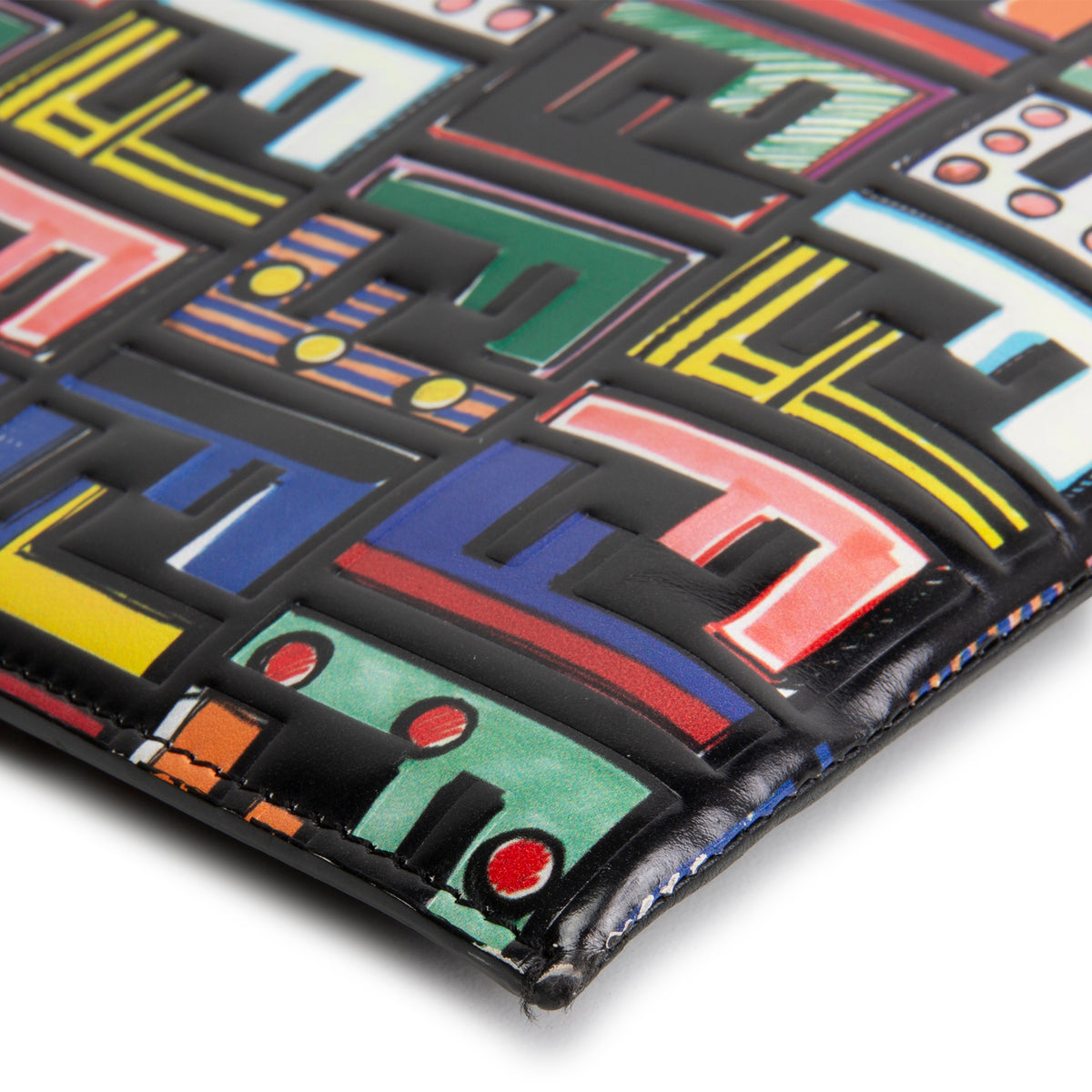 FENDI Zucca Fun Fair Flat Pouch/Clutch - Multicolore