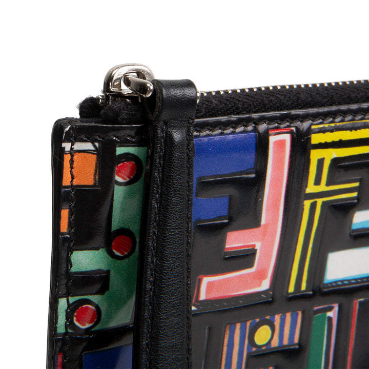 FENDI Zucca Fun Fair Flat Pouch/Clutch - Multicolore