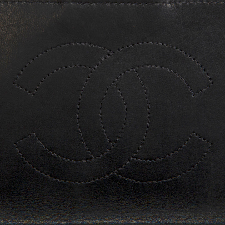 CHANEL Vintage Push Lock Single Flap