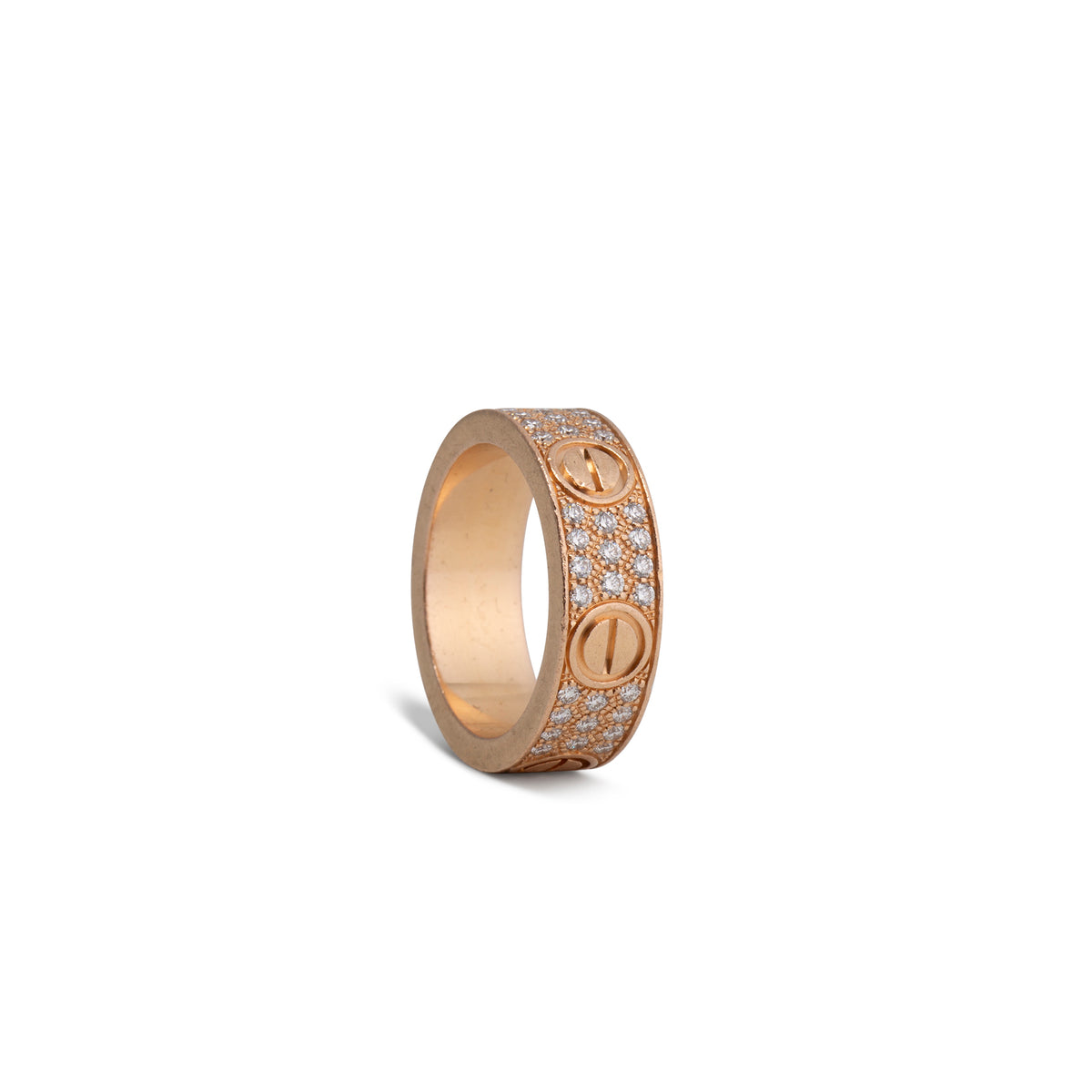CARTIER Classic Pavé Diamond Ring