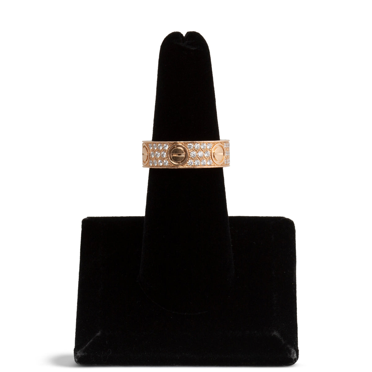 CARTIER Classic Pavé Diamond Ring