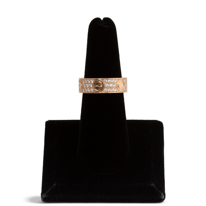 CARTIER Classic Pavé Diamond Ring