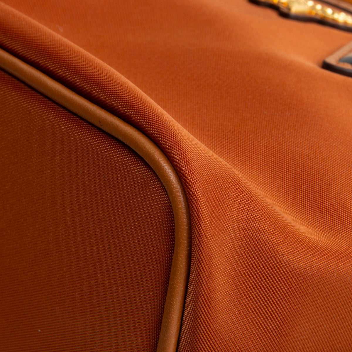 MCM Nylon X-Mini Aren Shopper Tote - Cognac