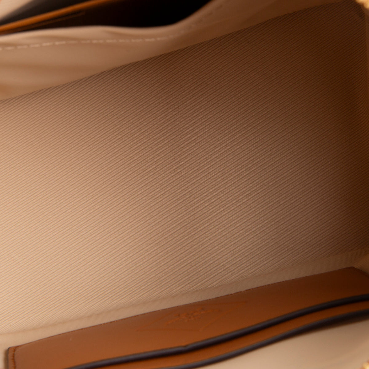 MCM Nylon X-Mini Aren Shopper Tote - Cognac
