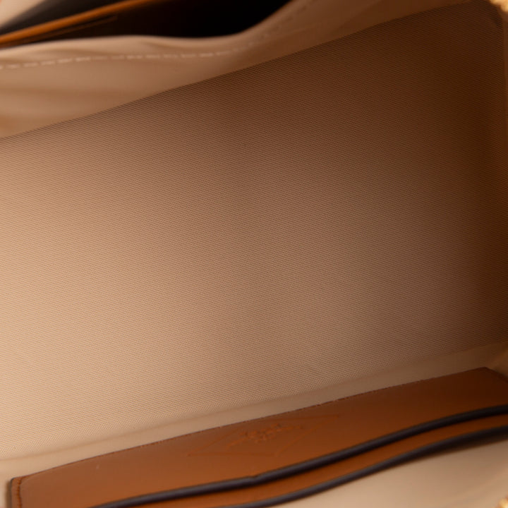 MCM Nylon X-Mini Aren Shopper Tote - Cognac