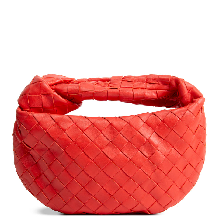 BOTTEGA VENETA Mini Jodie Intrecciato - Coral