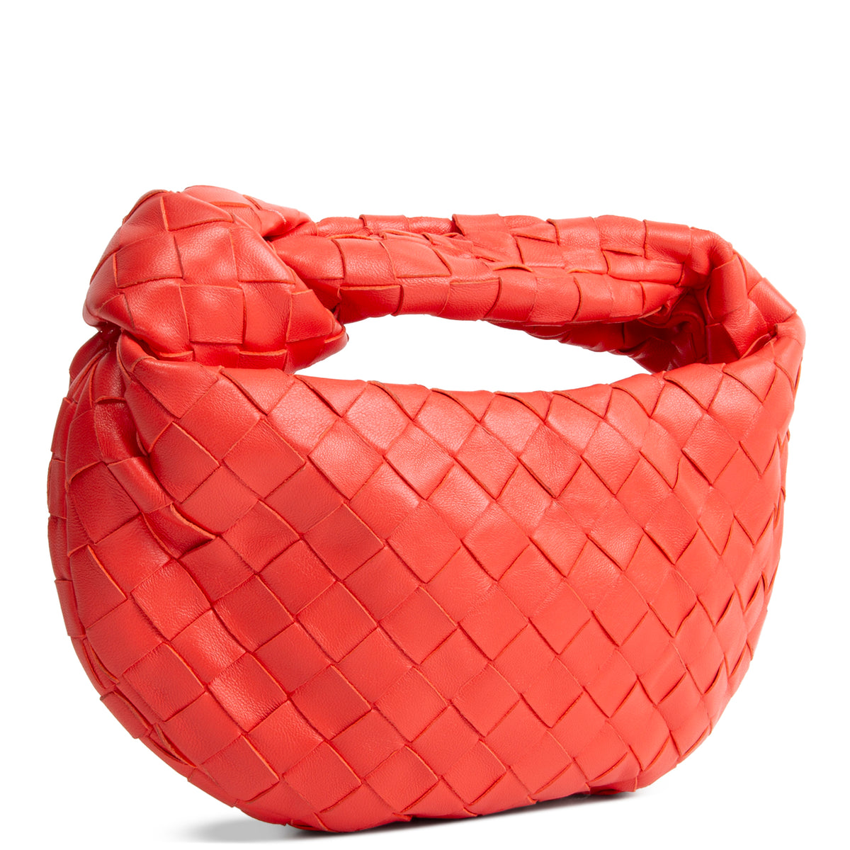 BOTTEGA VENETA Mini Jodie Intrecciato - Coral