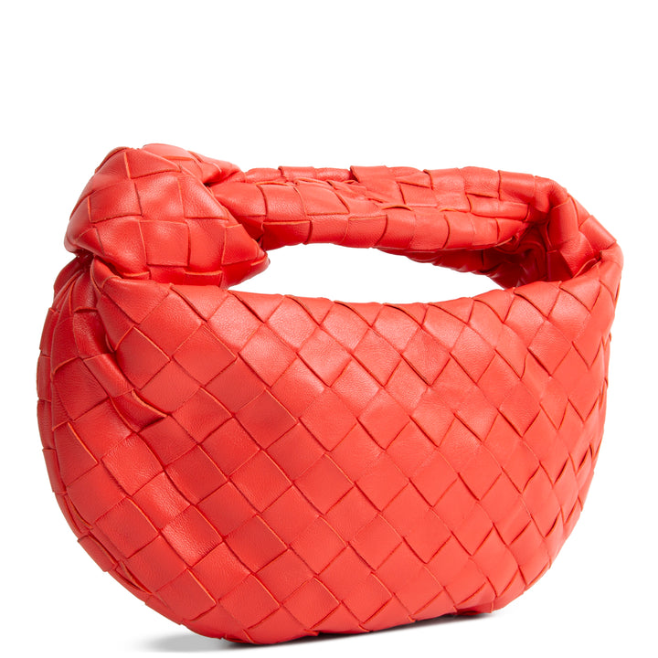 BOTTEGA VENETA Mini Jodie Intrecciato - Coral