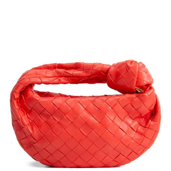 BOTTEGA VENETA Mini Jodie Intrecciato - Coral
