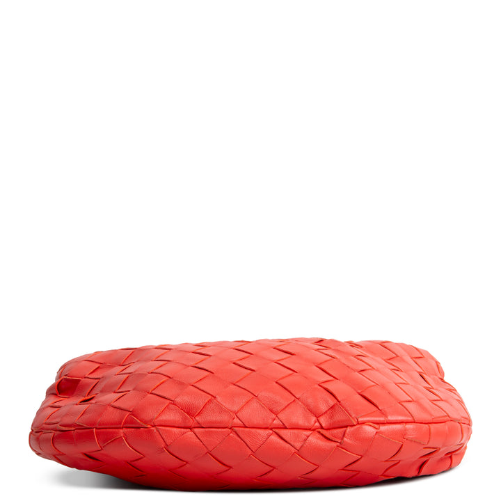 BOTTEGA VENETA Mini Jodie Intrecciato - Coral