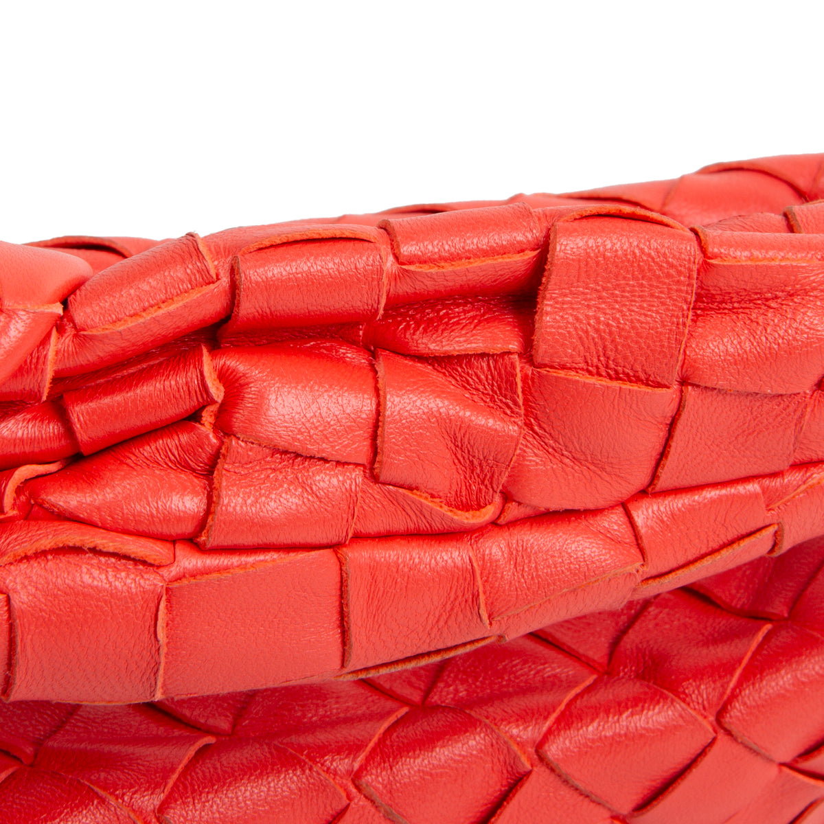 BOTTEGA VENETA Mini Jodie Intrecciato - Coral