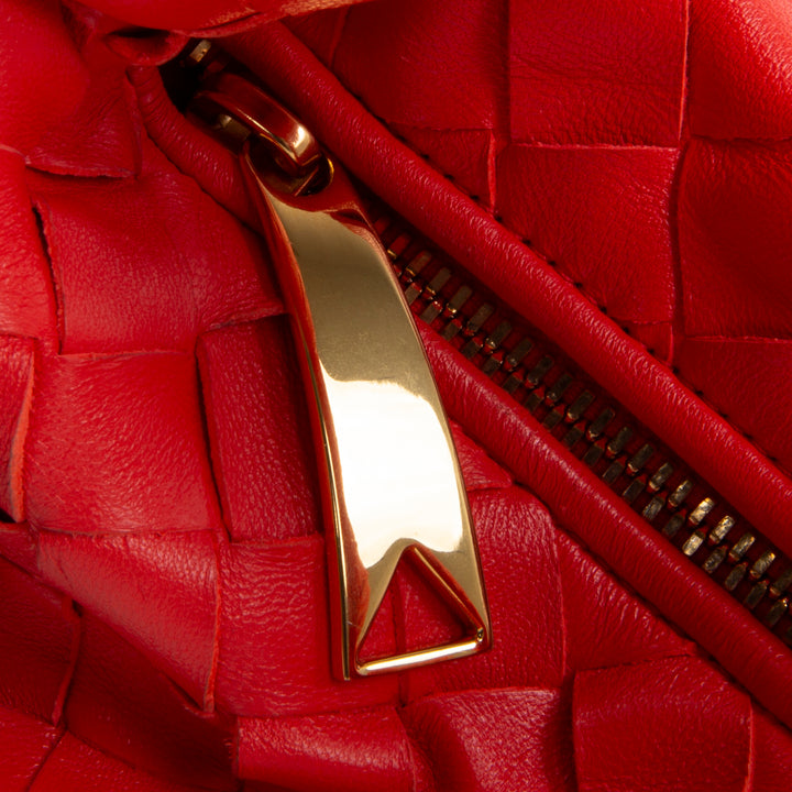 BOTTEGA VENETA Mini Jodie Intrecciato - Coral