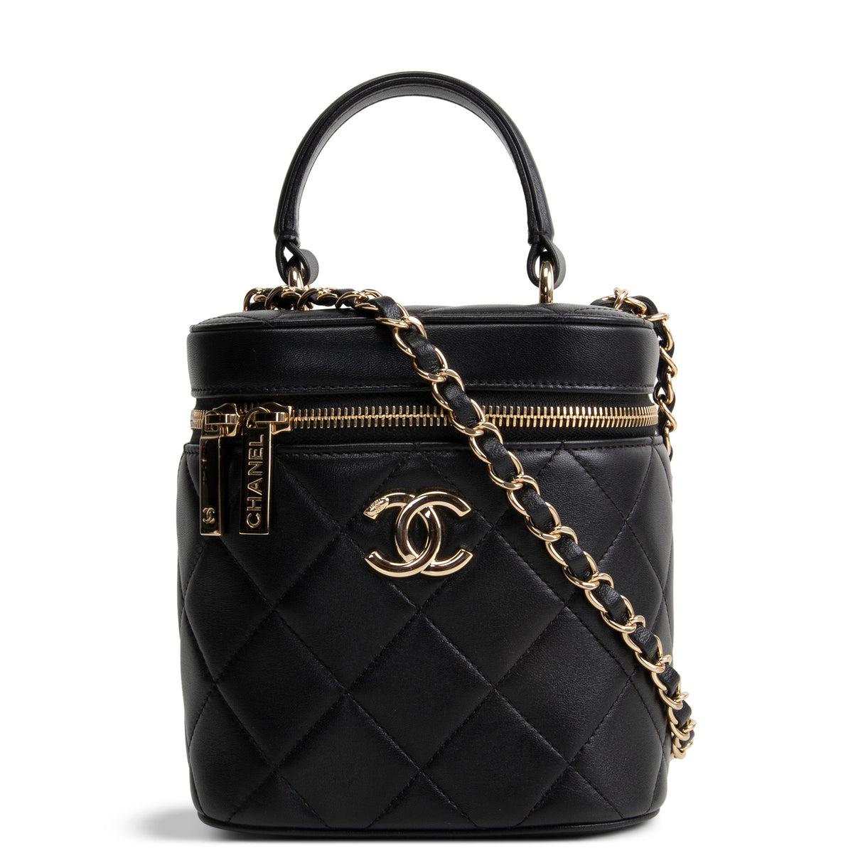 CHANEL Trendy Top Handle Vanity - Black
