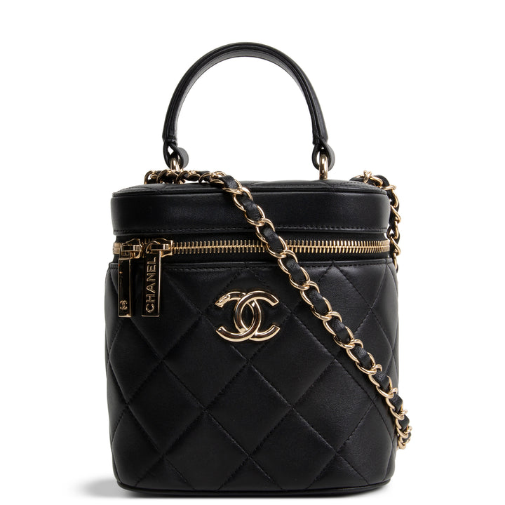 CHANEL Trendy Top Handle Vanity - Black
