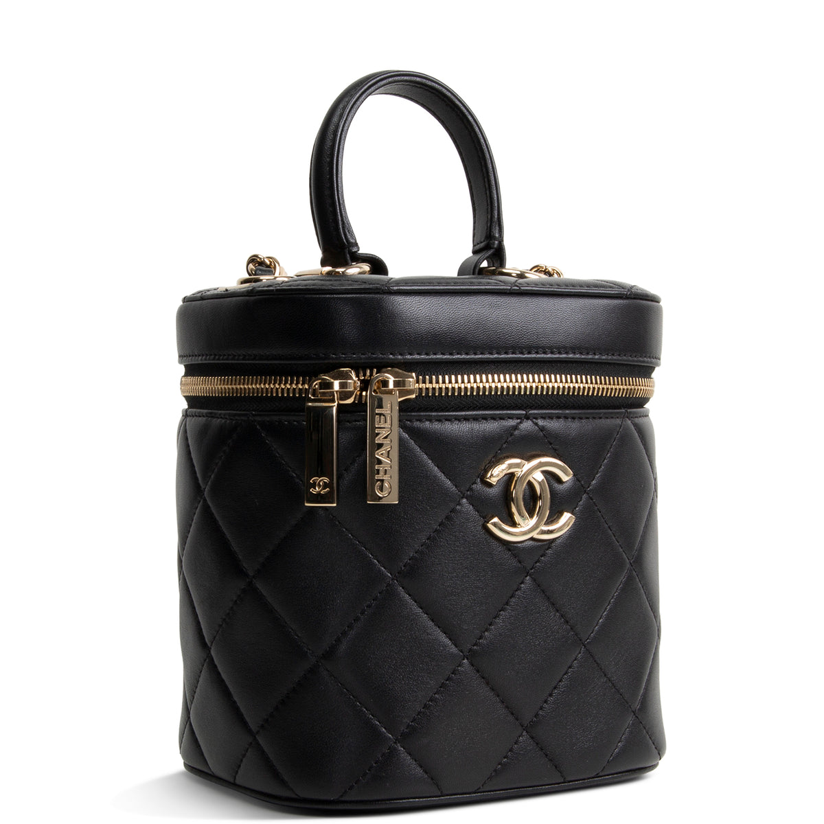 CHANEL Trendy Top Handle Vanity - Black