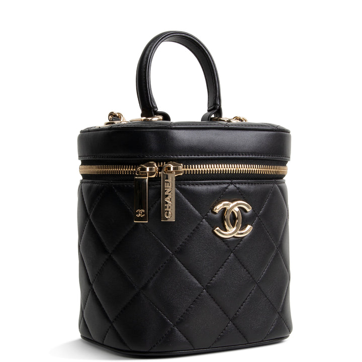 CHANEL Trendy Top Handle Vanity - Black