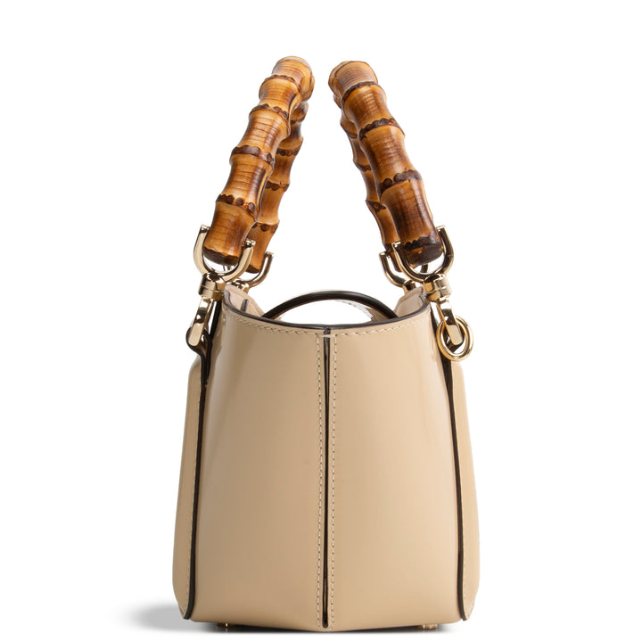 GUCCI Spice Lux Bamboo Basket Bag - Neutral