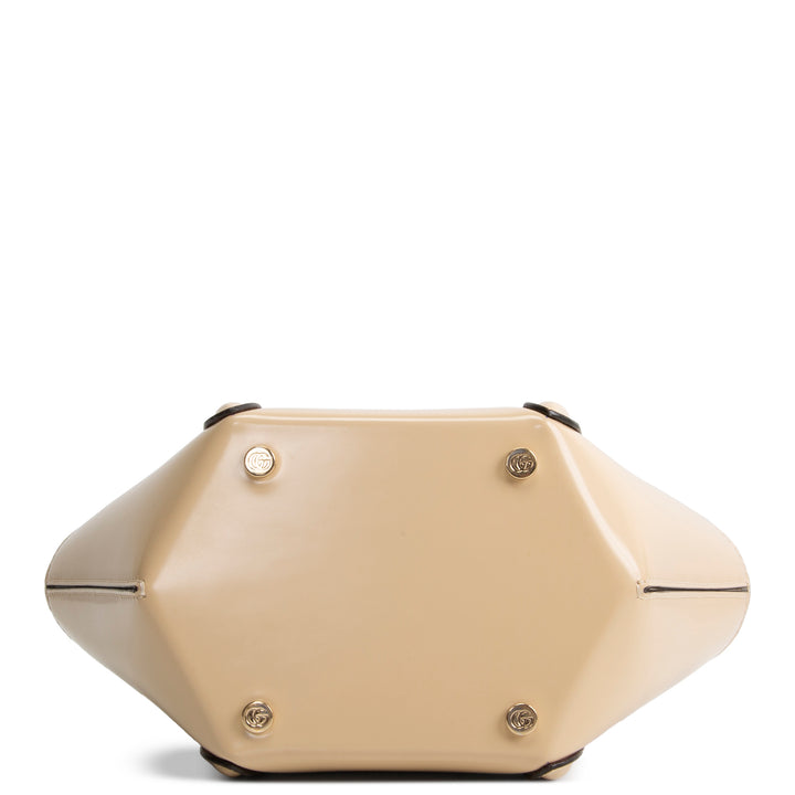 GUCCI Spice Lux Bamboo Basket Bag - Neutral