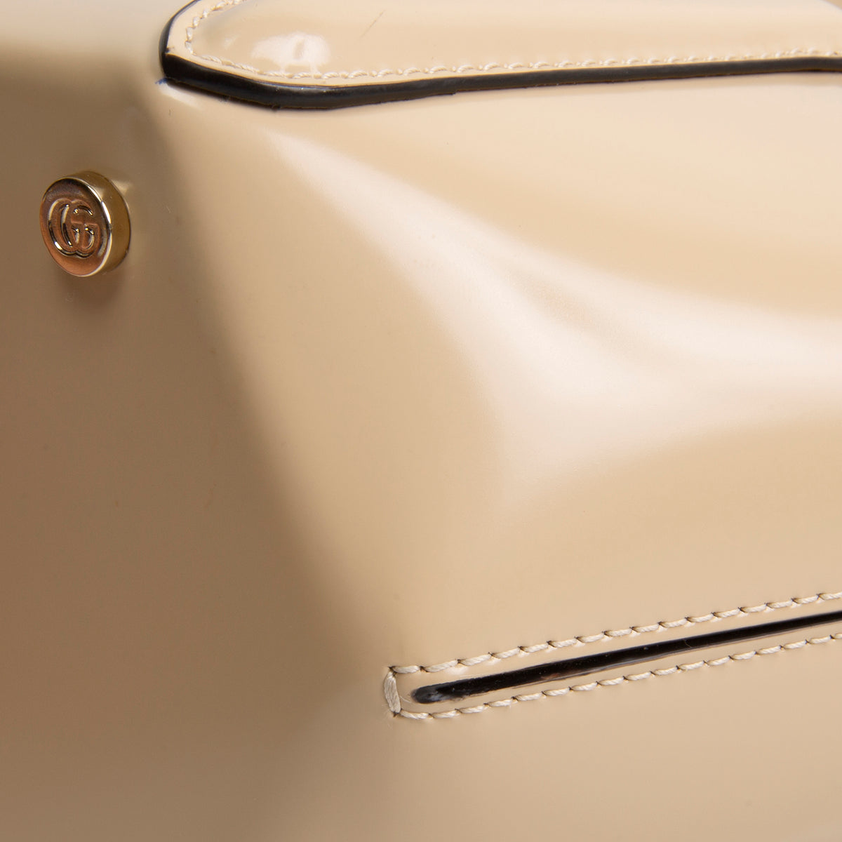 GUCCI Spice Lux Bamboo Basket Bag - Neutral